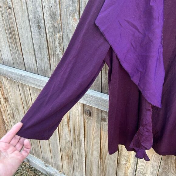 Sag Harbor open shawl top cardigan size large - Picture 2 of 10